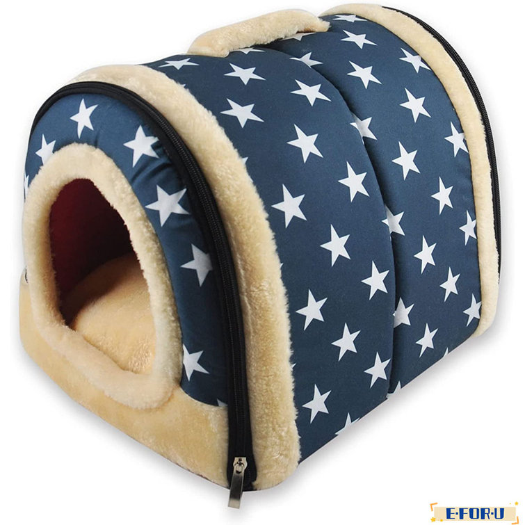 Tucker Murphy Pet™ Igloo Dog House, Portable Cat Igloo Bed With